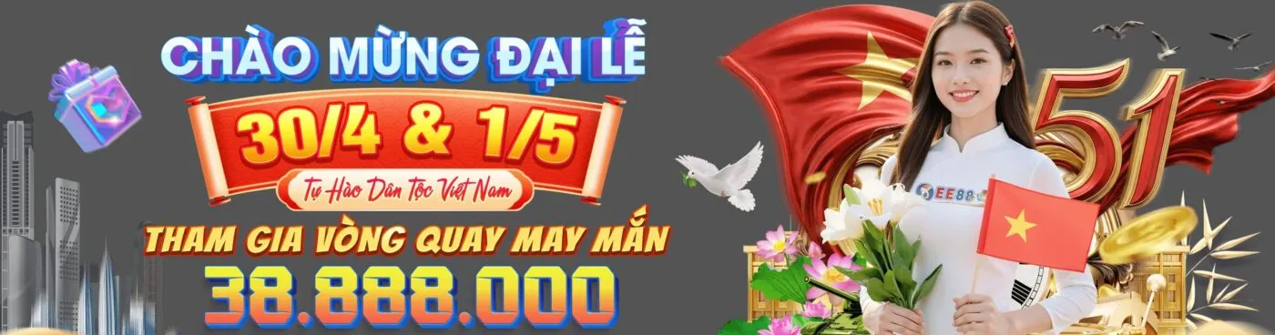 Chào mừng đại lễ 304 & 15 tham gia vòng quay may mắn